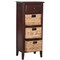 Safavieh Michaela Drawer Side Table- Cherry - 35.8 x 11.8 x 15 in. AMH5744C - alternate 2